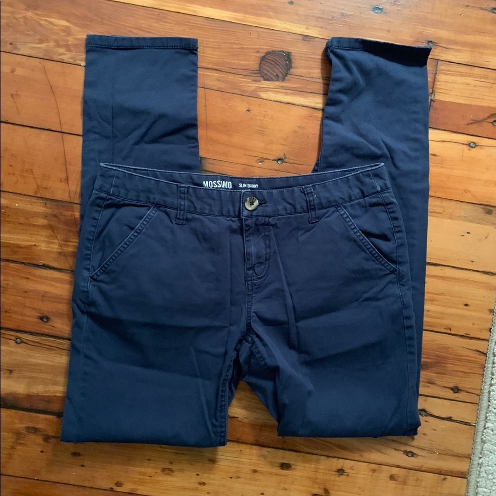 Mossimo Skinny Blue Khakis